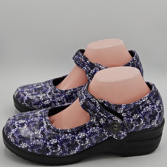 Easy works by Easy Street Floral slip resistant clogs size 9.5 - Picture 11 of 16
